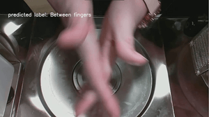 Embedded AI in manufacturing: automated handwashing quality assessment solution